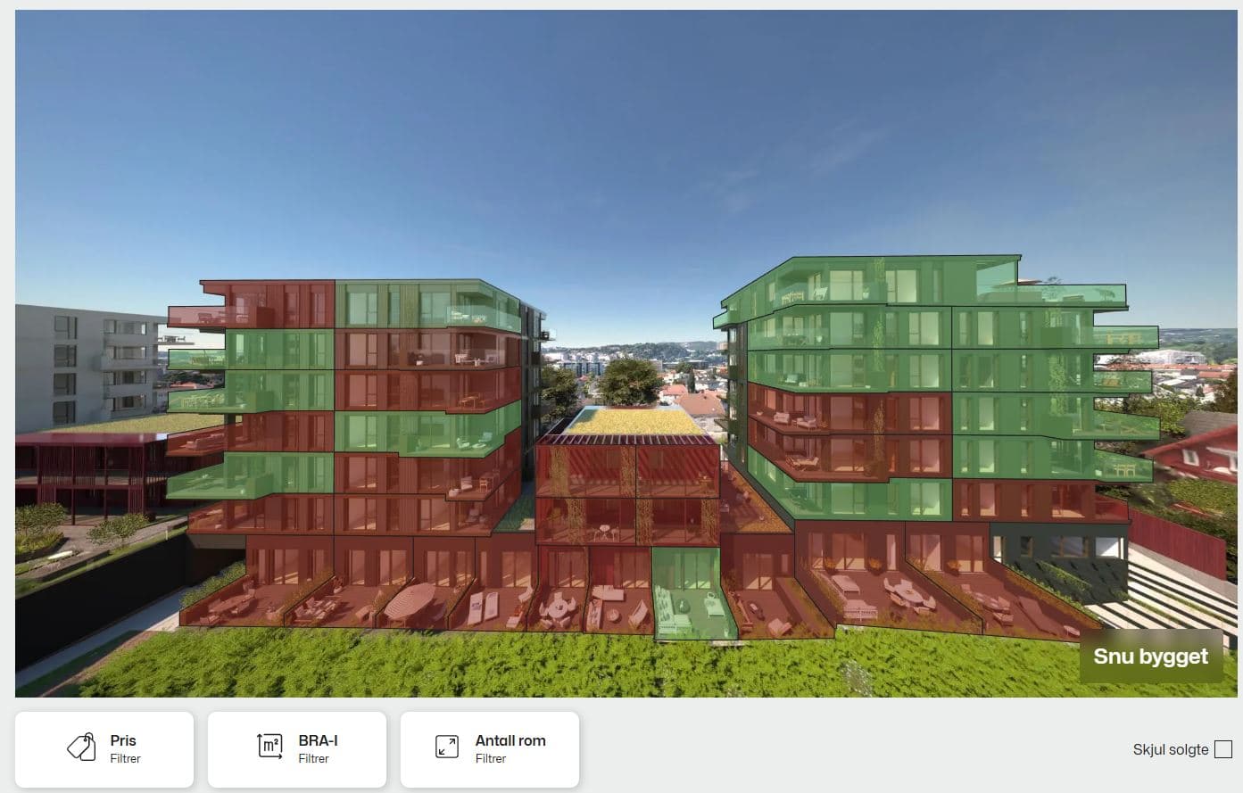 Färdig bostadsväljare